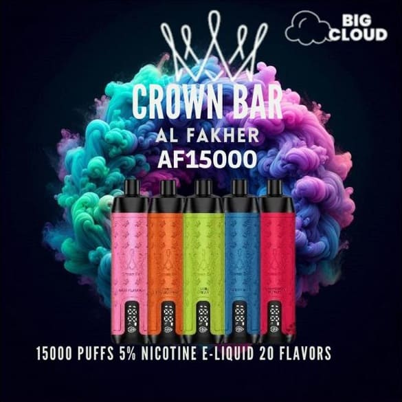 Al Fakher Crown Bar Vape 15000