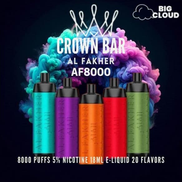 Al Fakher Crown Bar Vape 8000